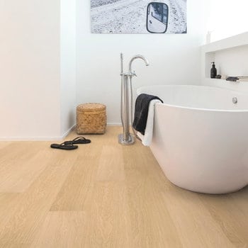 Tarimas Laminada Roble Barnizado Blanco